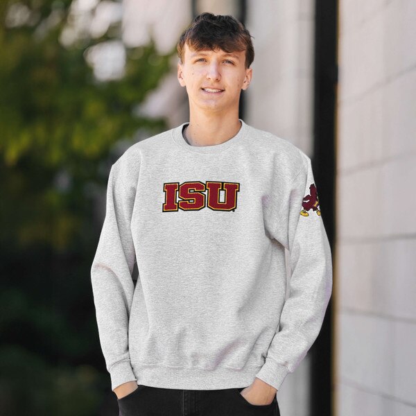 Champion ISU Walking Cy Oatmeal Crewneck Sweatshirt
